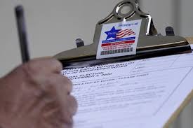 The mvc accepts american express® card, visa® card, mastercard®, discover card®, cash, checks, and money orders. Biden Issues Voting Access Executive Order On Bloody Sunday S Anniversary Politico