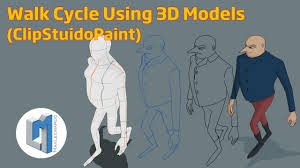 This ability to translate the brief into movement is at the heart of all animation. Walk Cycles Using 3d Models By Manleonardo Clip Studio Tips