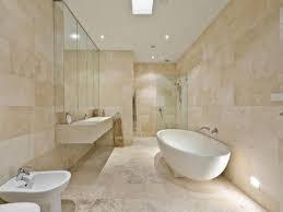 Custom interior design in travertine bathroom for a luxury villa. Bathroom Wall Tiles Travertine Travertine Bathroom White Bathroom Bathroom Design