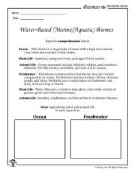 File ninth grade lesson summative assessment: Biomes Worksheets Learning Unit Exploring Our Natural World Woo Jr Kids Activities
