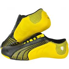 Black And Yellow Puma Shoes New Puma Ferrari Siluro Yellow Shoes Sf 302840 02 Men S Zapato Tenis Zapatos
