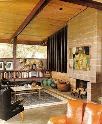 Fireplace Feng Shui To Warm Your Home Girlfriend Is Better Mid Century Modern Interior Design Mid Century Modern House Mid Century Modern Interiors