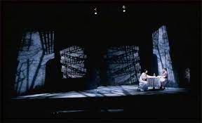 I Like This Harsh Blue Lighting Scenic Design Design Scene Design