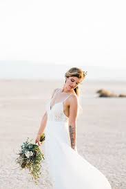 Detailed Half Sleeve Tattoo For Women Desert Bride Nelson S Ghost Town Las V Beautiful Wedding Dresses Elegant Wedding Gowns Intimate Wedding Photographer