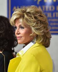 Jane Fonda Hairstyles 20 Spectacular Jane Fonda Hairstyles Sac Kesim Modelleri Dalgali Sac Sac