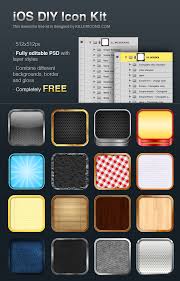 Ios App Icon Kit Templates Psd Free App Icon Mobile App Icon Ios App Icon