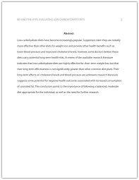 If you want to add a bit of background. Formatting A Research Paper