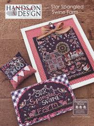 On vous offre les derniers styles, les créations à la mode, à des prix à ne pas rater! Star Sapngled Swine Farm Counted Cross Stitch Pattern