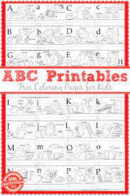 There are tracing worksheets, coloring worksheets, matching worksheets and much more! Learn To Write The Abc S With Free Kids Printables Preschool Learning Learning To Write Preschool