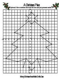 Christmas Tree Coordinate Graphing Coordinate Graphing Christmas Worksheets Coordinates Math