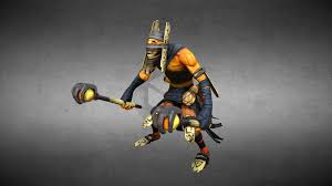 Shadowshaman By Prakrobin 3d Character 3d Model Character