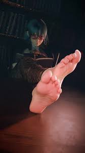 Realistic & High Quality Rendered 3D Barefoot Feet [j9006]