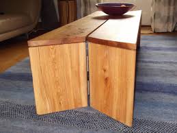 Using some cantilever brackets i mounted my table so it can be folded down wh. Folding Coffee Table For Games And Amenities Coffee Table Design Ideas Folding Coffee Table Coffee Table Design Wood Table