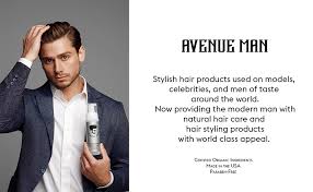 But then a decade or so ago, there was a cambrian explosion of men's hair products, and the market became a lot bigger and more varied. Amazon Com Sculpting Foam For Men 7oz By Avenue Man Hair Products Strong Hold Volumizing Mousse With Certified Organic Extracts Paraben Free Hair Styling Foam Mousse Made In The Usa Beauty