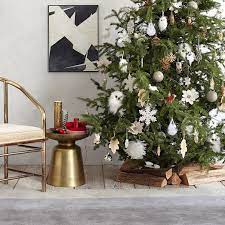 West Elm Ornaments Feather Ball Ornament