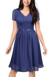 Free 2 Day Shipping Buy Miusol Women S Formal Evening Swing Dresses Vintage Floral Lace In 2020 Evening Party Dress Wedding Cocktail Party Dress Party Dresses Online