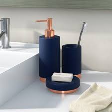 Maybe you would like to learn more about one of these? 20 Blue Bathroom Accessories Set Magzhouse