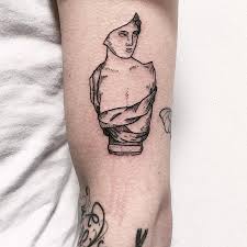 Black And Grey Antique Bust Tattoo Tattoogrid Net We use cookies on tattoo ideas to ensure that we give you the best experience on our website. black and grey antique bust tattoo