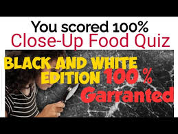 Rd.com knowledge facts there's a lot to love about halloween—halloween party games, the best halloween movies, dressing. Close Up Food Quiz Black White Edition Updated Version 100 Answers By Video Quiz Hero Youtube