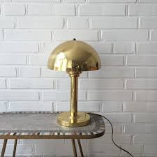 Vintage Lampe Messing Gold Mid Century Selten Wagenfeld Von