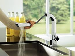 modern kitchen, moen pull out spray