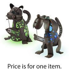 Garden Meadow Solar Welcome Cat And Dog Glow Assortment At Blain S Farm Amp Fleet Light Colors Dog Cat Decor