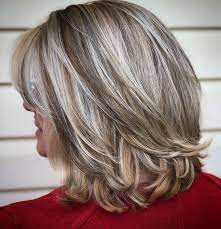 80 Best Modern Hairstyles And Haircuts For Women Over 50 Mid Length Hair With Layers Medium Length Hair Styles Blending Gray Hair