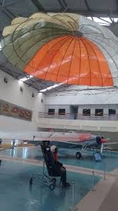 Ejection Chair And Parachute Picture Of The Heritage Centre Aerospace Museum Bengaluru Tripadvisor