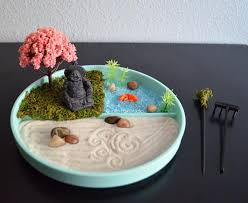Koi Pond Zen Garden Miniature Fairy Garden Stone Buddha Miniature Zen Garden Zen Garden Zen Garden Diy