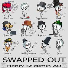 Swapped Out Official Stickman Refs Henrystickmin Amino Amino Henry Stickmin Henry Stickman Funny Stick Figures