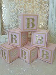 Beautiful, large baby shower banner! Large Baby Blocks For Baby Shower Online