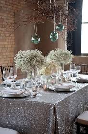 What About This For Glitz And Glamour Table Decor Setting The Scene For The Festivities Love The Winter Wedding Decorations Wedding Table Wedding Decorations