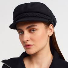 SALETRAWLER 60cm Denim Breton Fisherman Cap Sailor Captains Nautical  Skipper Seaman Mariner Boatman Lightweight Spring Peaked LIGHT Blue