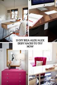 It makes my office useless as the desk takes up a good proportion of it. 10 Diy Ikea Alex Alex Ekby Hacks To Try Now Shelterness