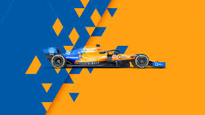 Formula 1 Mclaren Formula 1 2019 Year Yellow Background Blue Background Triangle 1080p Wallpaper Hdwa In 2020 Mclaren Formula 1 Formula 1 Background Hd Wallpaper