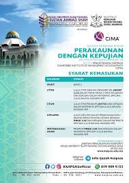 Syarat kelayakan program mengikut kategori permohonan di upm. Syarat Kemasukan Kolej Universiti Islam Pahang Sultan Ahmad Shah