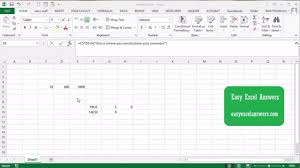 How To Put Comments In Your Formulas In Excel Excel Tutorials Excel Calendar Excel