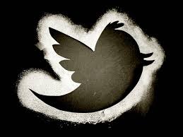 Image result for twitter logo black