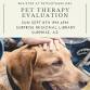 Pet Partners Pet Therapy Evaluation