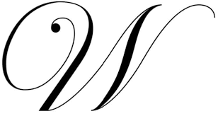 Fancy cursive letter i capital. Free Printable Royal Fancy Cursive Letters Cursive Capital W Freebie Finding Mom