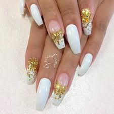 If needed, file sides of artificial nails for a better fit. The Most Stylish Ideas For White Coffin Nails Design