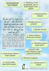 Jika memang harus, lakukanlah di dalam sholat tathawwu' (sunnah), bukan di dalam sholat fardhu. Perkara Sunat Dilakukan Pada Hari Jumaat Carigold Forum
