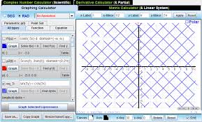 Mathcalc Online Linear System Complex Numbers Graphing Calculator