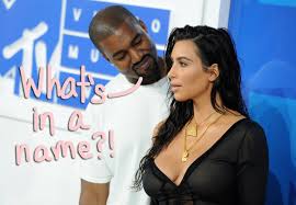 Kim kardashian and kanye west just announced that their baby girl's name is chicago west. Kim Kardashian Opens Up About How She Kanye West Picked Their Kids Names Perez Hilton