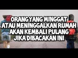 Namun ini tak bisa dilakukan jika ibu tidak bahagia, stres, atau depresi, papar ustadz bendri, saat ditemui kumparanmom di masjid al muhajirin, jagakarsa, jakarta selatan, pada selasa (8/1) dalam kajian yang digelar. Cukup Baca Ini Jika Ada Keluarga Yang Minggat Atau Kabur Dari Rumah Youtube