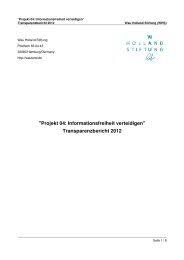 Protokoll - Wau Holland Stiftung