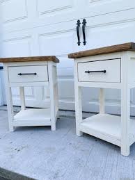 Chelsea Farmhouse Nightstand End Table W Drawer Rustic Etsy In 2020 Farmhouse Nightstand Rustic Nightstand Farmhouse End Tables
