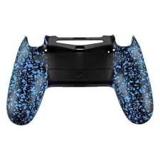 Modfreakz Back Shell 3d Splash Blue Rubber For Ps4 Gen 4 5 V2 Controller Mod Freakz Modfreakz Controller Shells Gami Ps4 Gamer Couple Gaming Accessories