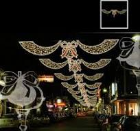Christmas Light LED Across Street Decoration Motif Lights ...