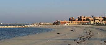 budaiya beach and fort beach kingdom of bahrain fort